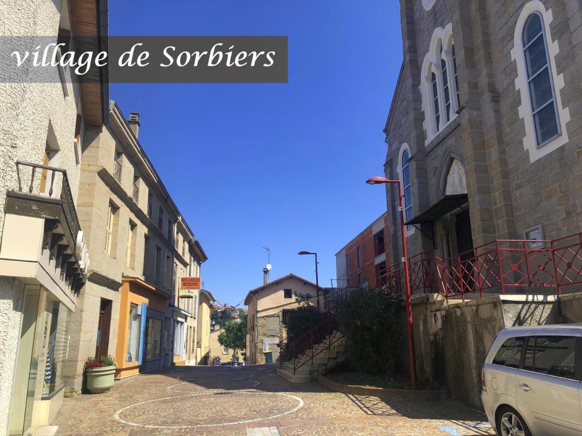 Les Combles D Agate Apartamento Sorbiers  Exterior foto